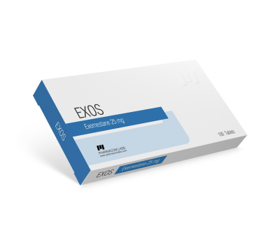 Exos (Examestane, Aromasin) 50tabs blister 25mg/tab - Pharmacom Labs