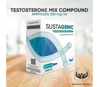 Buy original Geniqs Pharma Sustagenic 250 mg/ml, 10amps